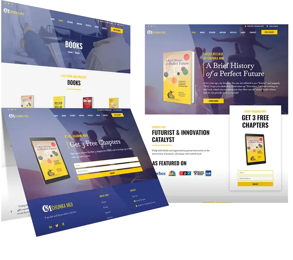 Author Website Design Services